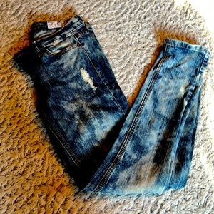 Stone wash jeans size 5